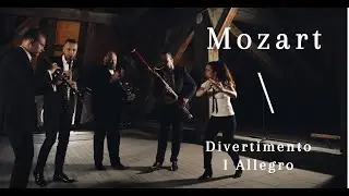 W. A. Mozart: Divertimento No. 1 in E-flat major, K113: I Allegro - Carion Wind Quintet