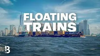 Impossible Barge Floats Trains Across Hudson & Replaces 56 Trucks | Blueprint