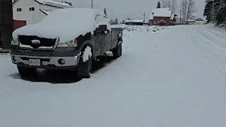 Solid Snowfall Here in Wells