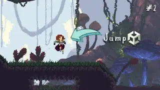 How to make player JUMP in 2D PLATFORMER unity | Beginner Tutorial