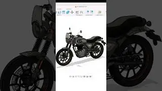 Royal Enfeild Hunter 350 3d modeling #3dmodeling #autodesk #3dsculpting