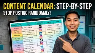 How to Create a Social Media Content Calendar (Step-by-Step Guide)