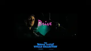 Drive (2011) title sequence