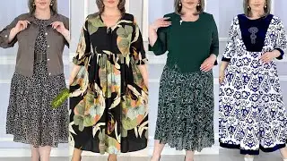 To`la ayollar uchun yangi liboslar sotuvda!