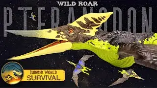 Mattel Jurassic World Survival Wild Roar Pteranodon Review!!!