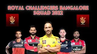 RCB 2022 Ipl Team | rcb Squad 2022 Players list | rcb batsman ~ Bowlers | rcb all rounders| 