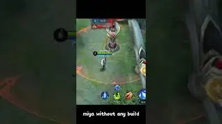 what happens if you use 240 attack speed build for miya #mobilelegends #shorts
