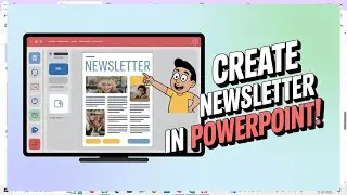 📰 Create Stunning Newsletters in PowerPoint | No Design Skills Needed! 💻📧 