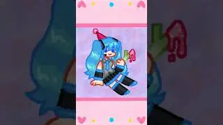 Miku's Birthday Time-Lapse :) (Audio Credit: entropody on TikTok)
