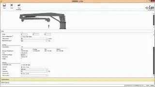 Configure a Crane in Dynamics NAV and see the created BOM and a Microsoft Office Data Sheet