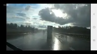Ларгус Кросс автодом, путешествие в дождь!