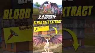3.4 Update - Blood Oath Extract 🦇 #bgmi #pubg #newupdate