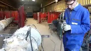 BETEK Equipping of an auger with TungStuds.avi