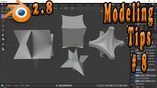 blender 2.8 bevel modifier beginner tutorial | Quick 3D Modeling Tips # 8 | 2020