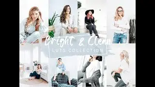 Bright & Clean Video LUTs for Premiere Pro