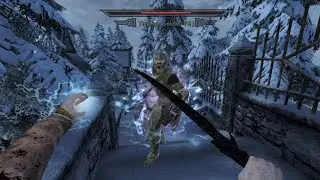 Slaughtering the Thalmor in Skyrim VR