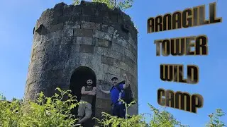 Wild Camping Inside A 200 Year Old Tower / Arnagill Tower, North Yorkshire