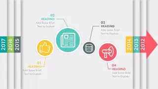 Make Animated PowerPoint Timeline Template