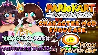 Mario Kart: Double Dash - Character Mod Showcase: Princess Mako & Princess Kukki