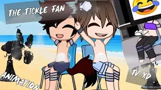 The Tickle fan🌪️💨+Tickles but my head is a TV 📺😂 (Animation)