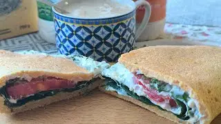 ЧЕЧЕВИЧНЫЕ БЛИНЫ СЭНДВИЧИ 😀👍 ВОТ ЭТО  НАСЫЩЕНИЕ 😋