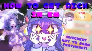 HOW TO GET RICH IN EM 🪶💫🎀 || Fastest Farming routine in Enchanted Moorland✨️