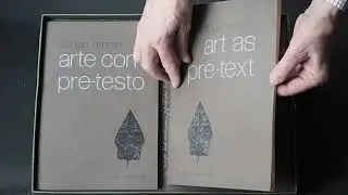Sahlan Momo, Arte come pre-testo [Art as Pre-text] (1976). Livre d'artiste.