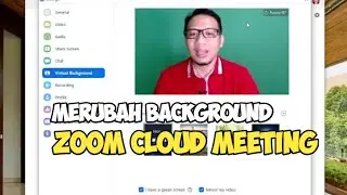 Merubah Background Zoom Cloud Meeting