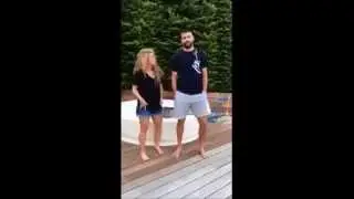 شاكيرا وجيرارد بيكيه في تحدي الثلج