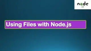 Node.js Tutorials #10a - Node & Files (Module fs) - File Handling in Node.js with Callback functions