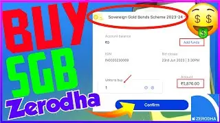 how to buy sgb from zerodha | sgb gold bond 2023 | sgb 2023 buy online | how to buy sovereign gold