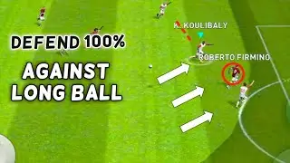 How To Defend Against LONG BALL SPAMMERS | 5 Important Tips PES 2020 Mobile