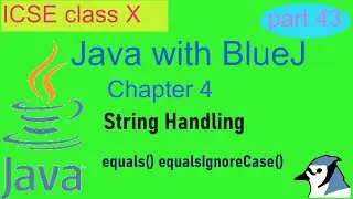 Java BlueJ Class X Ch4 part 8