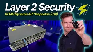 CCNA LANs 11-9: DEMO: Dynamic ARP Inspection (DAI)