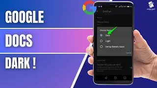 How to Make Your Google Docs Dark in Mobile (2025) | Dark Mode Tutorial