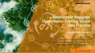 Webinar: Sustainable baggage operations: turning vision into practice