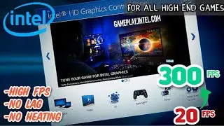 9 Methods To Optimize Intel HD Graphics For GAMING - BOOST FPS For Any High/Low End Game