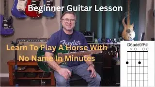 Beginner Guitar Lesson – Play Horse With No Name in Minutes!