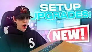 Upgrading My NEW Streaming/Gaming Setup! (RGB, Hexagon Acoustic Panels, + More!)