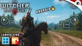 The Witcher 3 🔥 tested on Android Omod 10.1 v1 | Lenovo Legion y700