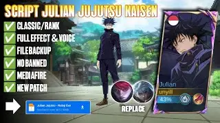 Script Skin Julian Jujutsu Kaisen Full Effect | Full Voice | New Patch