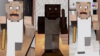Crazy Branny Craft Horror Mod - 3 Books Found Gameplay