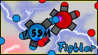 Diep.io - Tenacious Sea Serpent (Fighter 1.59m - FFA)