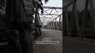 Jembatan Cibeet, Perbatasan #bogor dan #karawang #jawabarat #shorts #bridge