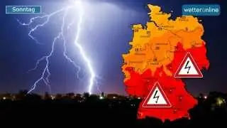 wetteronline.de: Unwetter ab dem Nachmittag (17.07.2015)