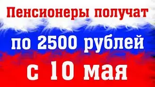 Кому из Российских Пенсионеров в этом Месяце Придет Единовременная Выплата в Размере 2500 рублей
