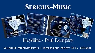 ALBUM PROMOTION: All I Can Say - Release September 01, 2024