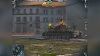 Неплохой бой Rhm.-B. WT (БОРЩ) | #WotBlitz