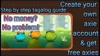 How to create axie infinity origin account
