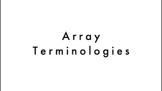 Array terminologies | Subarrays | Prefix Subarray | Suffix Subarray | Subsequences